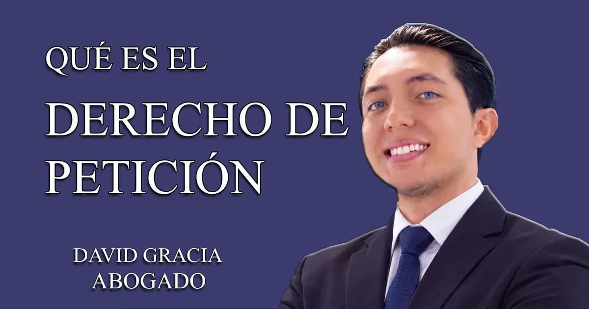Qué es el DERECHO DE PETICIÓN en Colombia